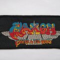 Saxon - Patch - Saxon - Power and the Glory - original vtg woven patch