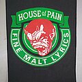 House Of Pain - Patch - House Of Pain - Fine Malt Lyrics 1994 - original vtg backpatch