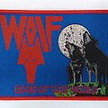 Wolf - Patch - Wolf - Edge of the World - woven patch red border