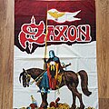 Saxon - Other Collectable - Saxon Crusader Original Flag