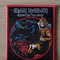 Iron Maiden - Patch - Iron Maiden - Alexander The Great - woven patch