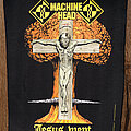 Machine Head - Patch - Machine Head Jesus Wept screen-printed backpatch