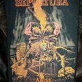 Sepultura - Patch - Sepultura - Arise backpatch, Blue Grape 1991