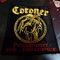 Coroner - Patch - Coroner  Embroidered patch