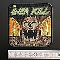 Overkill - Patch - Overkill The Years Of Decay Black border green glitter patch