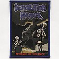 Demolition Hammer - Patch - Demolition Hammer - Epidemic Of Violence Patch (Blue Border)