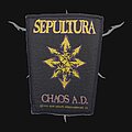 Sepultura - Patch - Sepultura - Chaos AD [Blackborder, 1993]