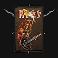 Kiss - Patch - KISS - Gene Simmons (Burning Microphone) [Blackborder]