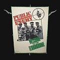 Public Enemy - Patch - Public Enemy - Welcome to the Terrordome [Backpatch, Printed, Green Border]