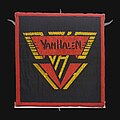 Van Halen - Patch - Van Halen - Logo [Square, Red Border]