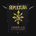 Sepultura - Patch - Sepultura - Chaos AD [Blackborder, 1993]