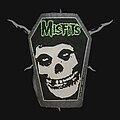 Misfits - Patch - Misfits - Crimson Skull Coffin [1992]