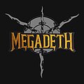 Megadeth - Patch - Megadeth - Yellow Logo [Backshape, Embroidered, Felt]