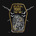 Hellhunt - Patch - Hellhunt - Reaper's Funeral [Coffin, Gold Border]