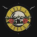 Guns N&#039; Roses - Patch - Guns N' Roses Guns N Roses - Bullet Logo [Circle, Printed, with CR]
