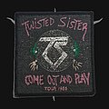 Twisted Sister - Patch - Twisted Sister - Come Out And Play Tour 1986 [Black Border]