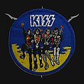 Kiss - Patch - KISS - Destroyer [Circle, Blue Border, Blue & Yellow Edition]