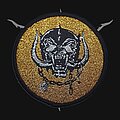 Motörhead - Patch - Motörhead - Warpig (Gold Metallic Background) [Blackborder]