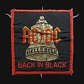 AC/DC - Patch - AC/DC - Back in Black / Hells Bell [Redborder, Used]