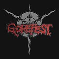 Gorefest - Patch - Gorefest - Red Logo [Backshape, Embroidered]