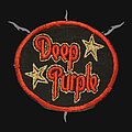 Deep Purple - Patch - Deep Purple - Stars Logo [Embroidered, Red Border]