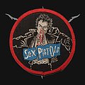 Sex Pistols - Patch - Sex Pistols - Sid Vicious [Circle, Red Border]