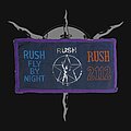 Rush - Patch - Rush - Fly by the Night / 2112 [Ministrip, Purple Border]