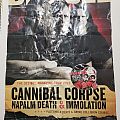 Cannibal Corpse - Other Collectable - 2013 Decibel Magazine tour poster