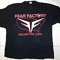 Fear Factory - TShirt or Longsleeve - Fear Factory  - Archetype European tour shirt 2004