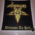 Venom - Patch - Venom "Welcome to Hell" Backpatch, Woven