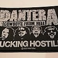 Pantera - Patch - Pantera "Fucking Hostile" Patch