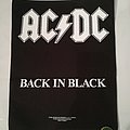 AC/DC - Patch - AC/DC "Back in Black" Backpatch