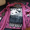 Sunn O))) - Battle Jacket - Pink/violet DIY battlejacket - WIP