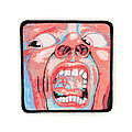 KING CRIMSON - Patch - King Crimson - In the Court of the Crimson King woven patch