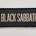 Black Sabbath - Patch - Black Sabbath woven strip