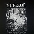 Burzum - TShirt or Longsleeve - MEGA RARE Original Burzum Hvis lyset tar oss Shirt