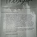 My Dying Bride - Other Collectable - My Dying Bride fan club newsletters