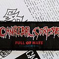 Cannibal Corpse - Patch - Cannibal Corpse original 1993 woven patch