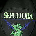 Sepultura - Patch - Official Blue Grape Sepultura 1993 woven patch