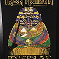 Iron Maiden - Patch - Iron Maiden - Powerslave - Back Patch 1984 (Sarcophagus version)