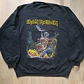 Iron Maiden - Hooded Top / Sweater - Iron Maiden - Somewhere in Time - Crewneck Sweater -1986