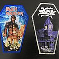 Iron Maiden - Patch - Iron Maiden and King Diamond coffin shaped patches