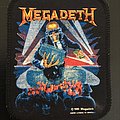 Megadeth - Patch - Megadeth - Berlin Wall - Printed vintage patch 1990