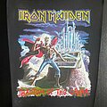 Iron Maiden - Patch - Iron Maiden - Phantom of the Opera - Transfer-On Print - Back Patch 1986