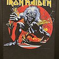 Iron Maiden - Patch - Iron Maiden - A Real Live One - Back Patch 1993 (Red Version)