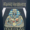 Iron Maiden - Patch - Iron Maiden - Powerslave - Back Patch (1984, White Coffin Version)