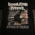 Demolition Hammer - TShirt or Longsleeve - Demolition Hammer - Epidemic of Violence