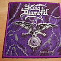 King Diamond - Patch - King Diamond - The Eye - 1991 vintage purple border patch