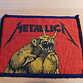 Metallica - Patch - Metallica - Jump In The Fire - Patch - black/blue border - misprint!?