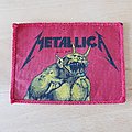 Metallica - Patch - Metallica - Jump In The Fire - red border patch